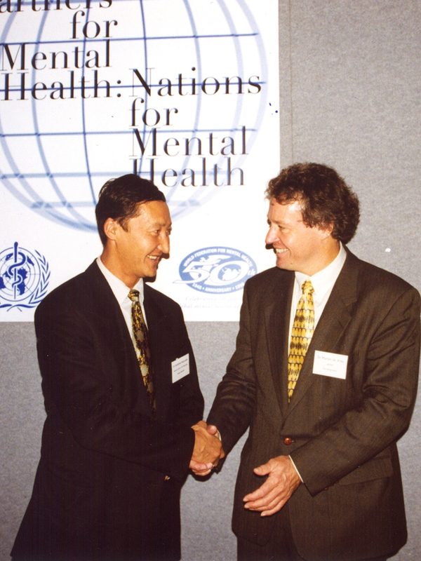 Professor Nazaraliev at the clinic